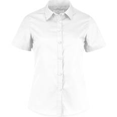 Kustom Kit Women's Short Sleeve Poplin Shirt - White
