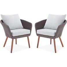 2 seat patio set Bolton Furniture Athens 2-pack Lounge Chair