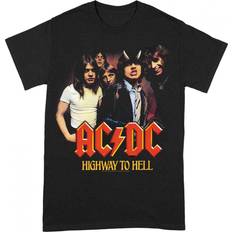 AC/DC Unisex Adult Highway To Hell T-Shirt (Black/Red)
