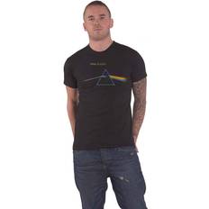 Pink Floyd Rockoff Trade Men's Dsotm Splatter T-Shirt, (Black Black)