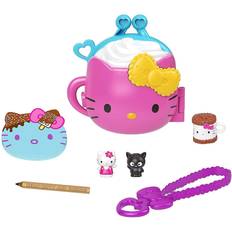 Hello Kitty Play Set Hello Kitty and Friends Minis Cocoa Camp Action Figure Set 7 Pieces
