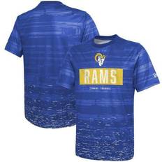 Tops Men New Era Royal Los Angeles Rams Combine Authentic Sweep T-Shirt