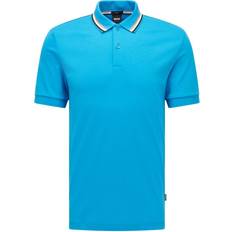 Hugo Boss Men's Stretch Slim-Fit Polo Shirt - Light Blue