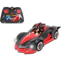 RC Cars Shadow Sonic the Hedgehog R/C Car w/ Turbo Boost Gray/Red One-Size