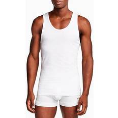 Men Tank Tops Nike Men's Everyday Tank (2-Pack) in White/White Cotton