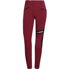 Damen - Rot Hosen adidas Women's Terrex Techrock Mountaineering Pants - Shadow Red