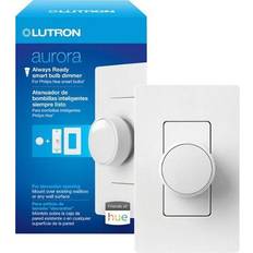 Philips hue dimmer switch Lutron Aurora White Smart Dimmer/Paddle Switch 1 pk