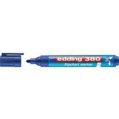 Edding 380-3 blå Flipchart markere, rund spids 1,5-3mm (10stk