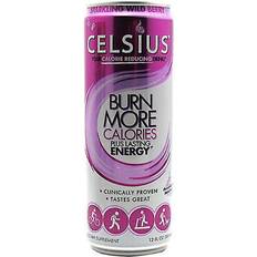 Celsius Sports & Energy Drinks Celsius Sparkling Wild Berry 12 oz 12 ct CELSSPAR0012BERRLQ