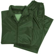 Grün Regenanzüge Mil-Tec Rain Suit Complete VA Olive Adult Unisex, OD
