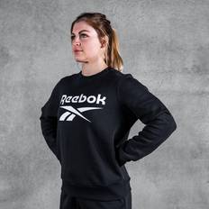 Reebok Women's Identity Logo Fleece Crew Sweatshirt