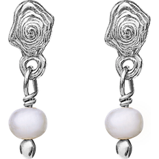 Maanesten Pippa Earrings - Silver/Pearl