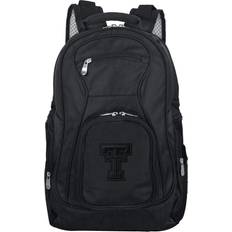 Black Texas Tech Red Raiders Premium Tonal Laptop Backpack