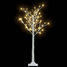 Med belysning Juletrær vidaXL LED 120 cm pil varmvitt ljus inomhus/utomhus Juletre