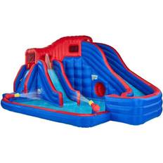 Water Slide Sunny & Fun Deluxe Adventure Inflatable Water Slide Park