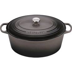 Le Creuset Casseroles Le Creuset Oyster Signature with lid 3.873 gal 12.5 "