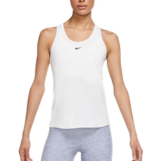 Treningsklær Singleter Nike Dri-Fit One Slim Fit Tank Top Women - White/Black