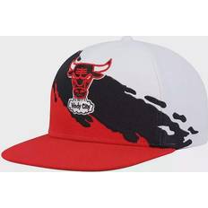Caps Mitchell & Ness Chicago Bulls Hardwood Classics Paintbrush Snapback Hat Sr