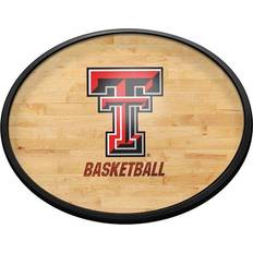 The Fan-Brand Texas Tech Red Raiders Basketball Slimline Illuminated Wall Sign