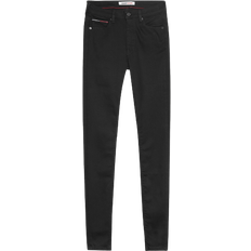 Tommy Hilfiger High Rise Super Skinny Fit Jeans - Staten Black Stretch