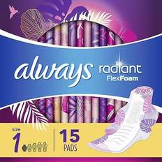 Always Radiant FlexFoam Size 1 15-pack