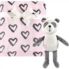 Hudson Plush Blanket with Plush Toy Set Miss Panda