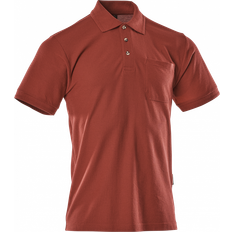 Mascot Workwear Borneo Polo Shirt, Red, Colour: Red