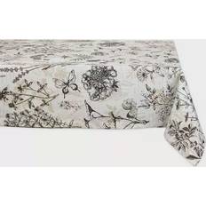 Cloths & Tissues Design Imports Botanical Tablecloth Black (213.36x152.4)