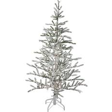 Northlight 5' Flocked Alpine Coral Artificial Christmas Tree 60"