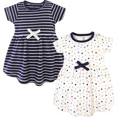 Polka Dots Children's Clothing Touched By Nature Organic Cotton Dress 2-pack - Colorful Dot (10161080)