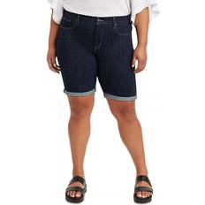 Levi's Shorts Levi's Trendy Classic Bermuda Shorts Plus Size - Royal Rinse