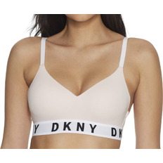 DKNY Bekleidung DKNY Cozy Boyfriend Wirefree Push Up Bra - Pearl Cream
