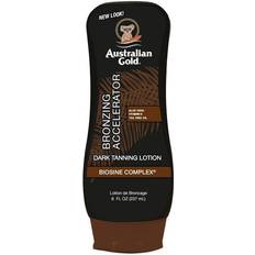 Vitamins Tan Enhancers Australian Gold Dark Tanning Accelerator Lotion with Instant Bronzer 8fl oz