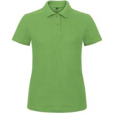 B&C Collection Women's ID.001 Short-Sleeved Pique Polo Shirt - Real Green