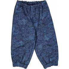 Blå Softshellbukser Wheat Baby Softshell Pants Luca - Navy Linoleum