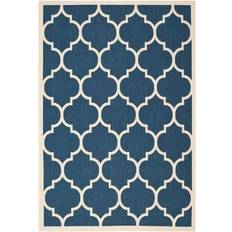 Blue Carpets on sale Safavieh Courtyard Blue, Beige 31x60"