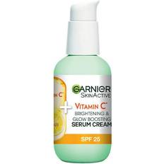 SPF Serum & Ansiktsoljer Garnier Skin Active Vitamin C Brightening Serum Cream SPF25 50ml