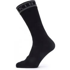 Sealskinz waterproof sock Sealskinz Waterproof Warm Weather Mid Length Sock - Black/Grey
