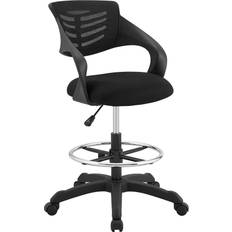 modway Thrive Mesh Drafting Office Chair 43"