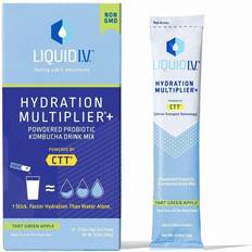 Vitamins & Supplements Liquid I.V. Hydration Multiplier Kombucha Probiotic Powder Tart Green Apple 10ct