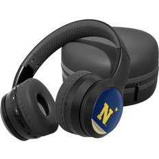Strategic Printing Navy Midshipmen Stripe Design Wireless Bluetooth Headphones With Case