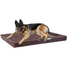 Go Pet Club Dog Beds, Dog Blankets & Cooling Mats - Dogs Pets Go Pet Club Solid Memory Foam Bed with Waterproof Cover 25"
