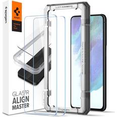 Spigen AlignMaster GLAS.tR Screen Protector for Galaxy S21 FE - 2 Pack