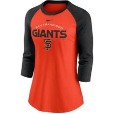 Nike San Francisco Giants Arch Tri-Blend Raglan 3/4-Sleeve T-Shirt Sr.