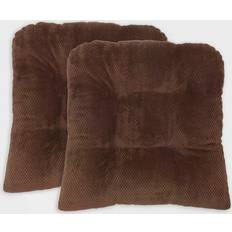 Arlee Home Fashions Delano Memory Chair Cushions Multicolor (40.64x40.64)