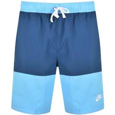 Nike Sportswear Sport Essential Woven Lined Flow Shorts - Blue Chill/Dark Marina Blue/White