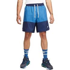 Nike Sportswear Sport Essential Woven Lined Flow Shorts - Midnight Navy/Dark Marina Blue/White