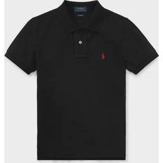 Ralph Lauren Poloshirts Ralph Lauren Junior Boy's Custom Short Sleeve Polo Shirt - Black