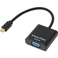 Visiontek Mini DisplayPort-VGA 1.2 M-F Adapter