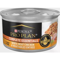 PURINA PRO PLAN Cats Pets PURINA PRO PLAN Complete Essentials White Meat Chicken & Vegetable Entrée in Gravy 24x85g